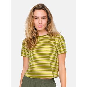 NWOT Outdoor Voices Sweatee T-Shirt in Bonsai Stripe, XS